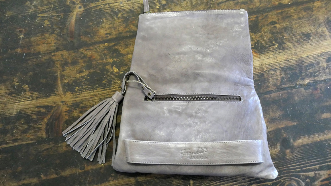 Frankie’s Garage - Laser Cut Hand Bag