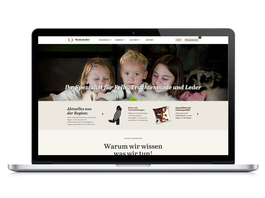 Website in neuem Gewand